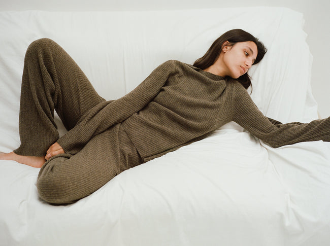 Le Kasha BANVIR Cashmere Pants Black