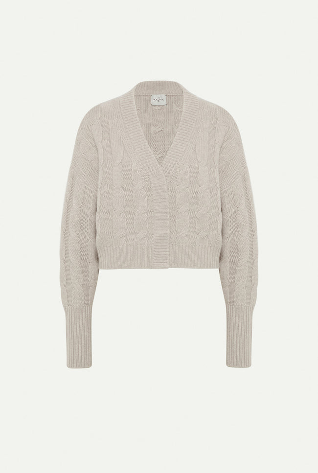 le kasha BAULIEU cashmere cardigan Midnight