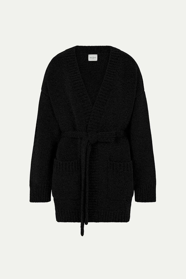 Le Kasha BERLIN Cashmere Cardigan Black