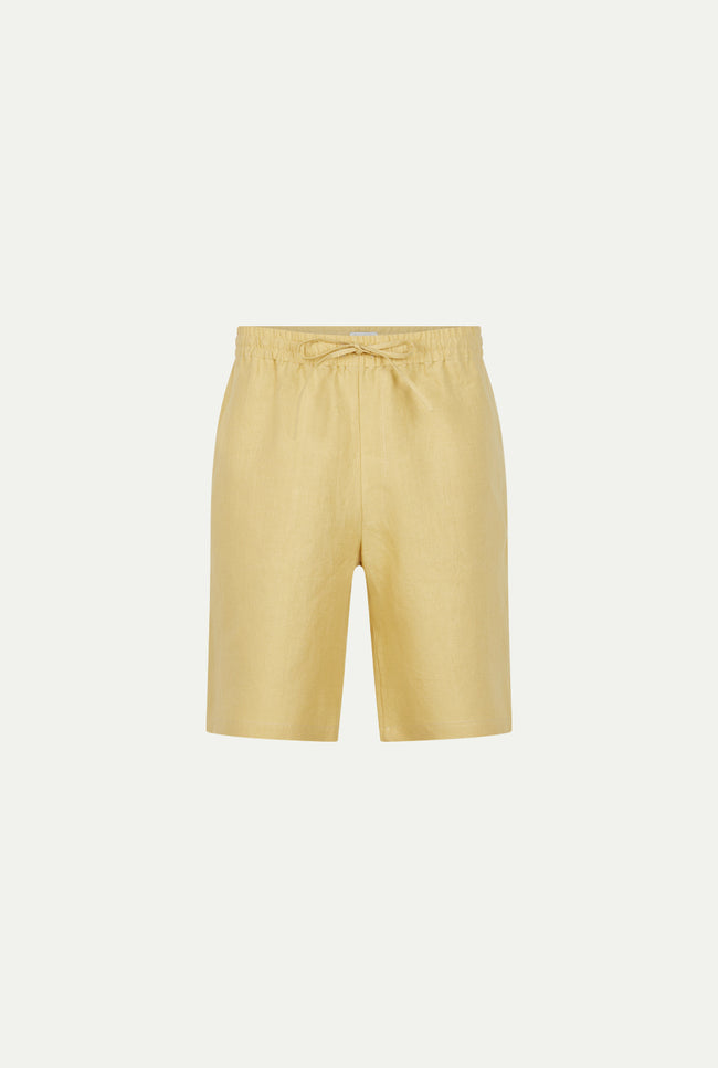 Le Kasha BETUL Linen Short Beige