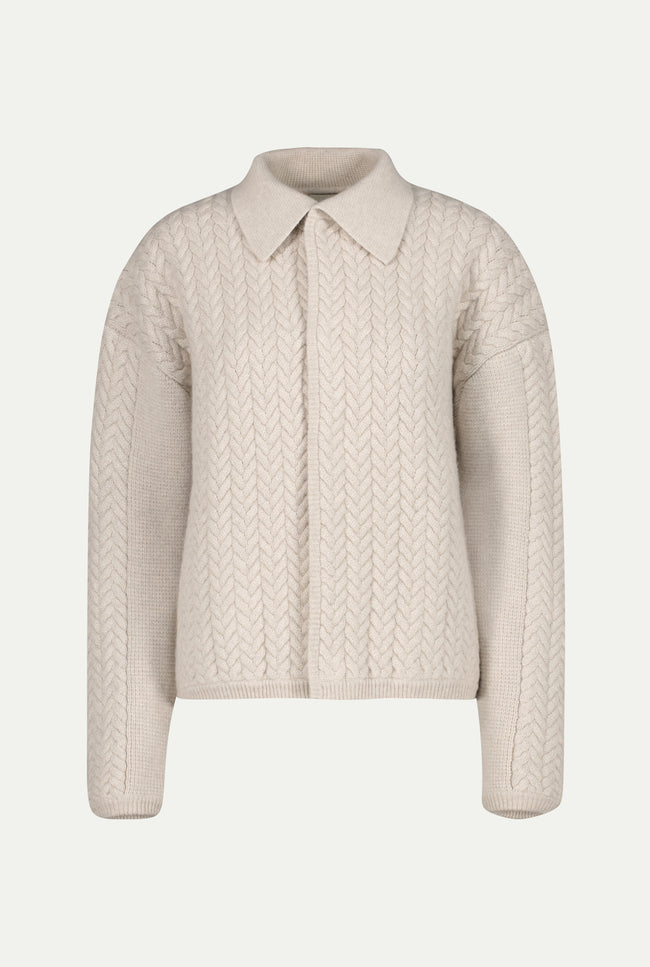 le kasha BILBAO cashmere jacket Black