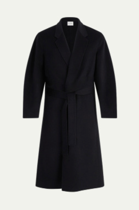 le kasha CADIX M cashmere coat Black