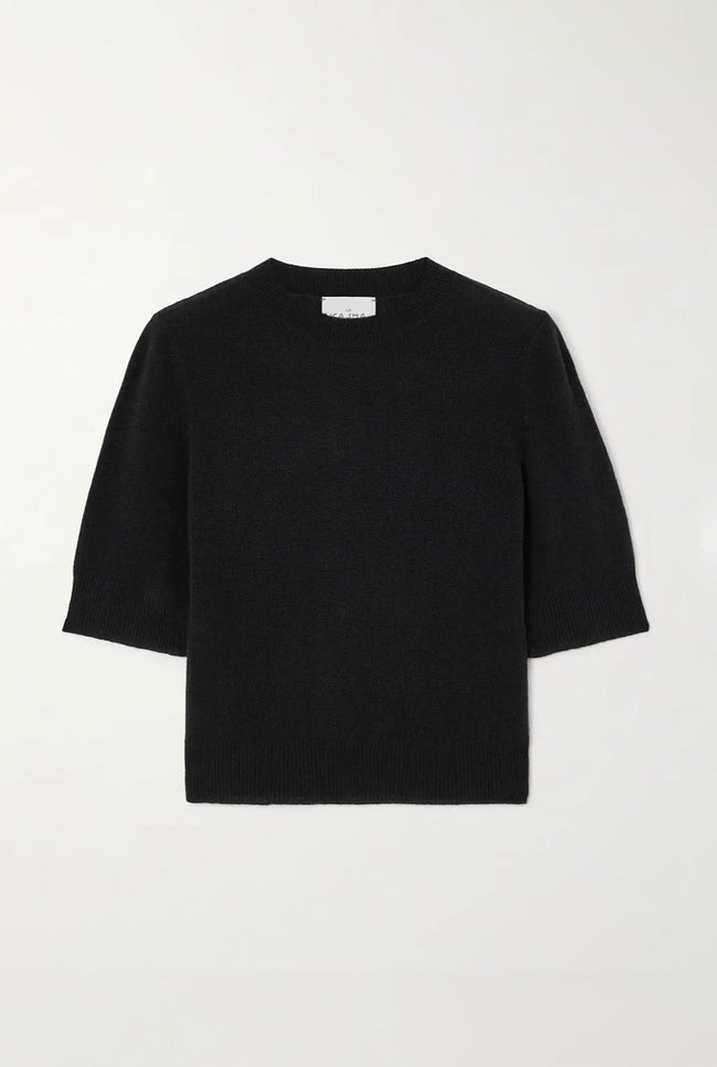 Le Kasha CHYPRE Cashmere Top Black