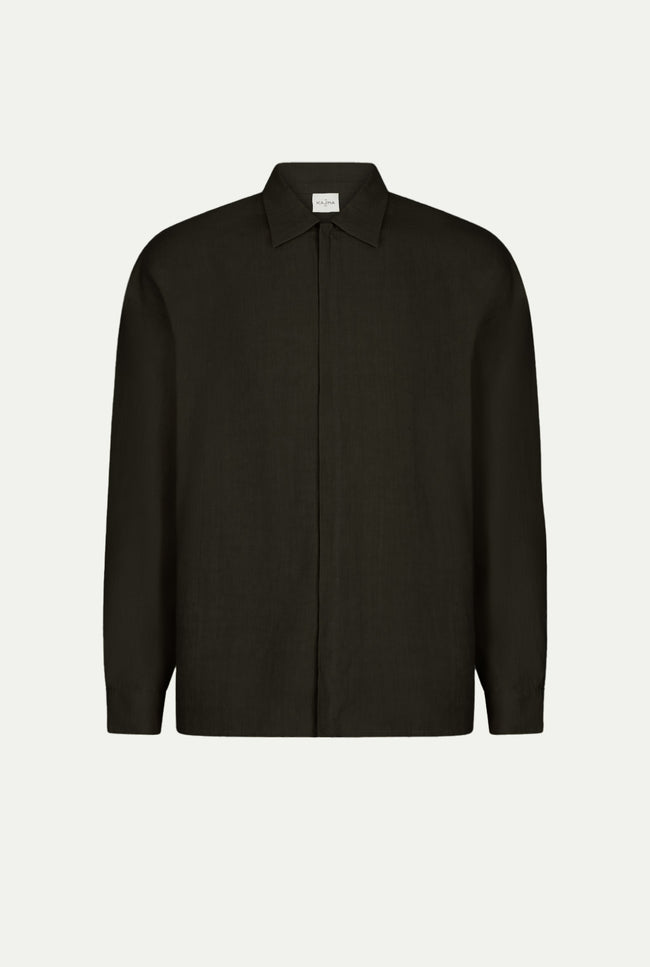 le kasha DHASA linen vest Black