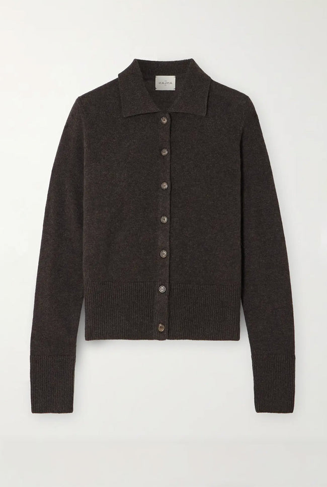 le kasha FRAGA cashmere top Black