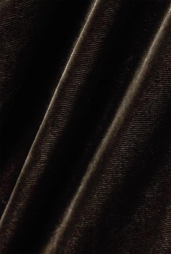 Le Kasha GRISSI Velvet Top Black