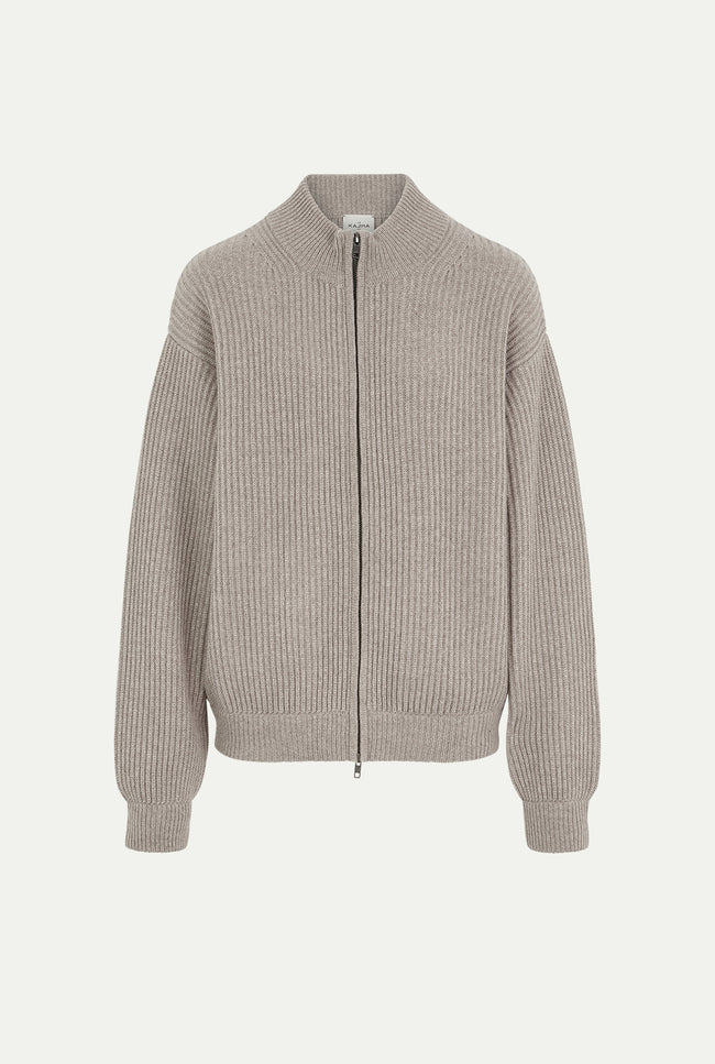 Le Kasha HANOI Cashmere Cardigan Charcoal