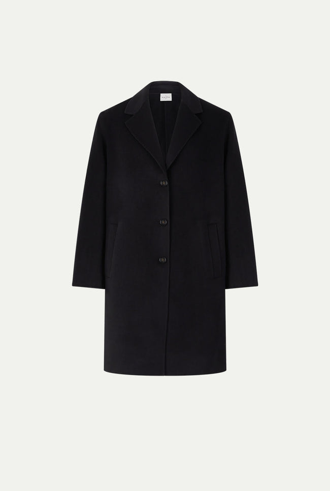 le kasha JAMMU cashmere coat Black