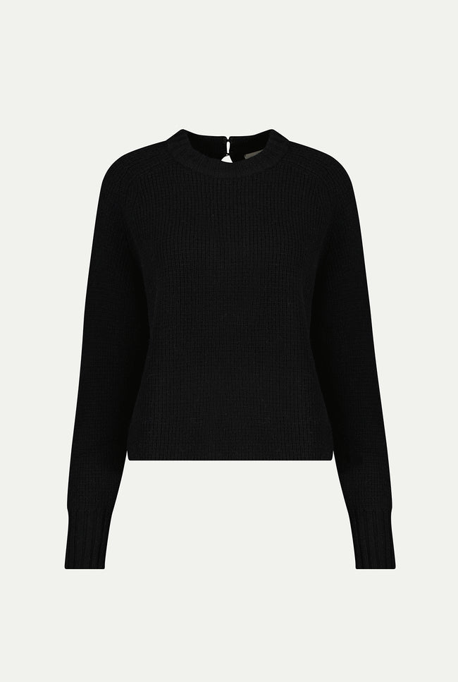 le kasha KOMAKI cashmere sweater Black