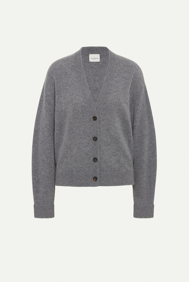 le kasha LILLE cashmere cardigan Light brown