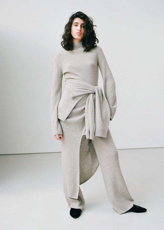 Le Kasha LOGAN Cashmere Dress Black
