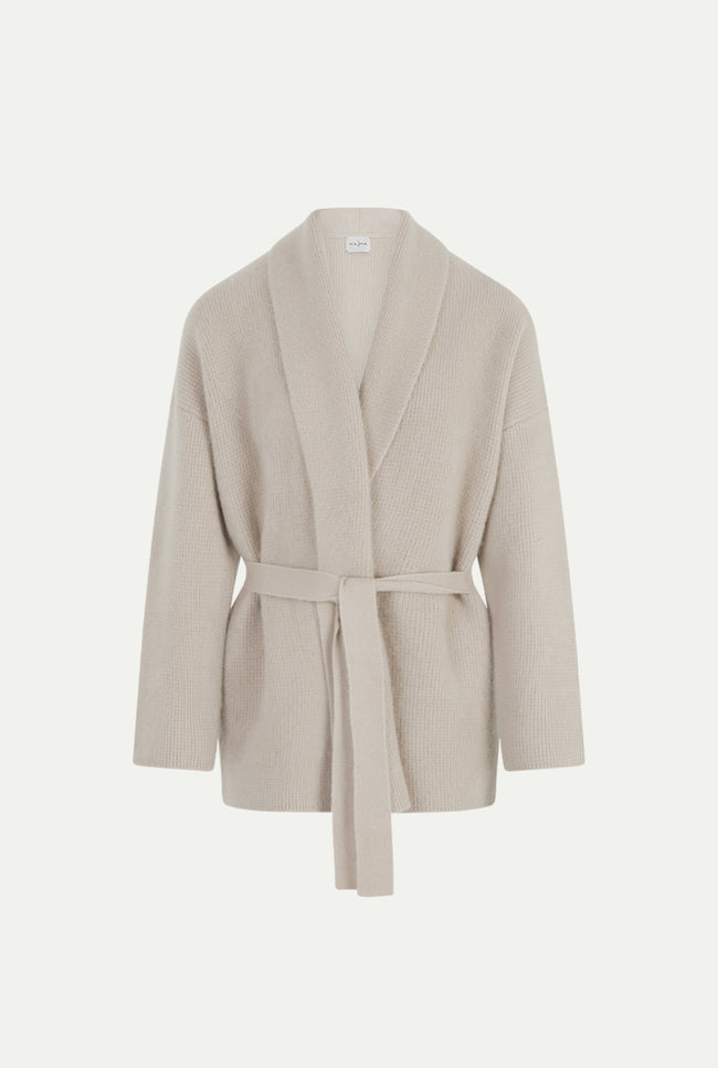 le kasha LUCERN cashmere cardigan Black