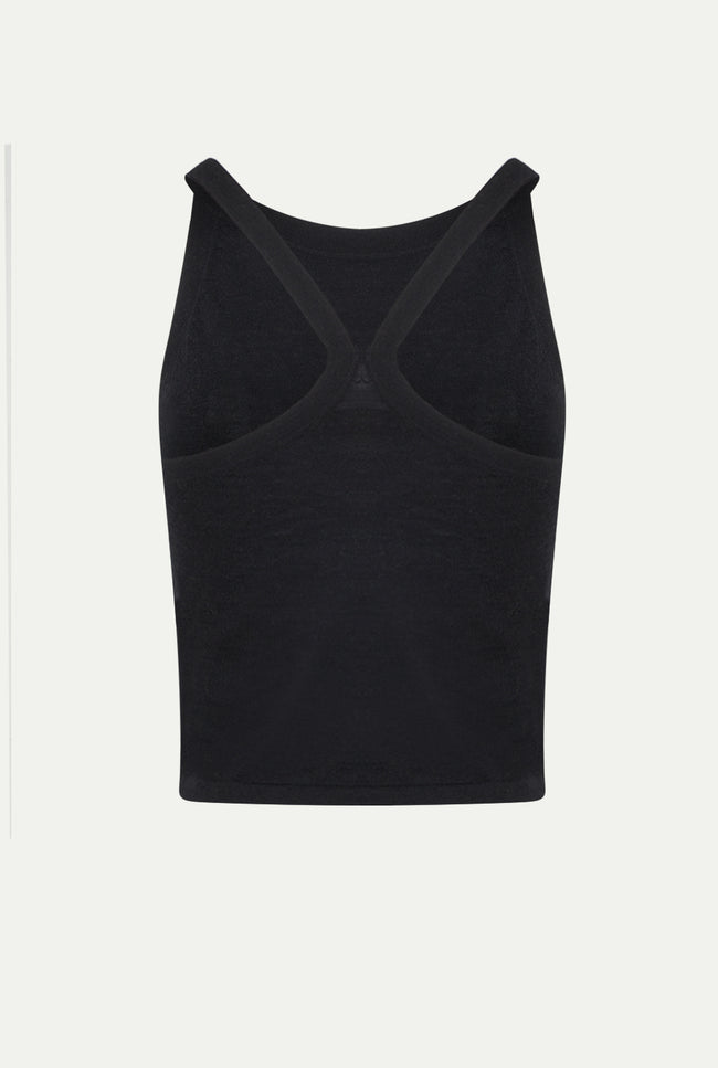 Le Kasha MALDA Cashmere Tank Top Black