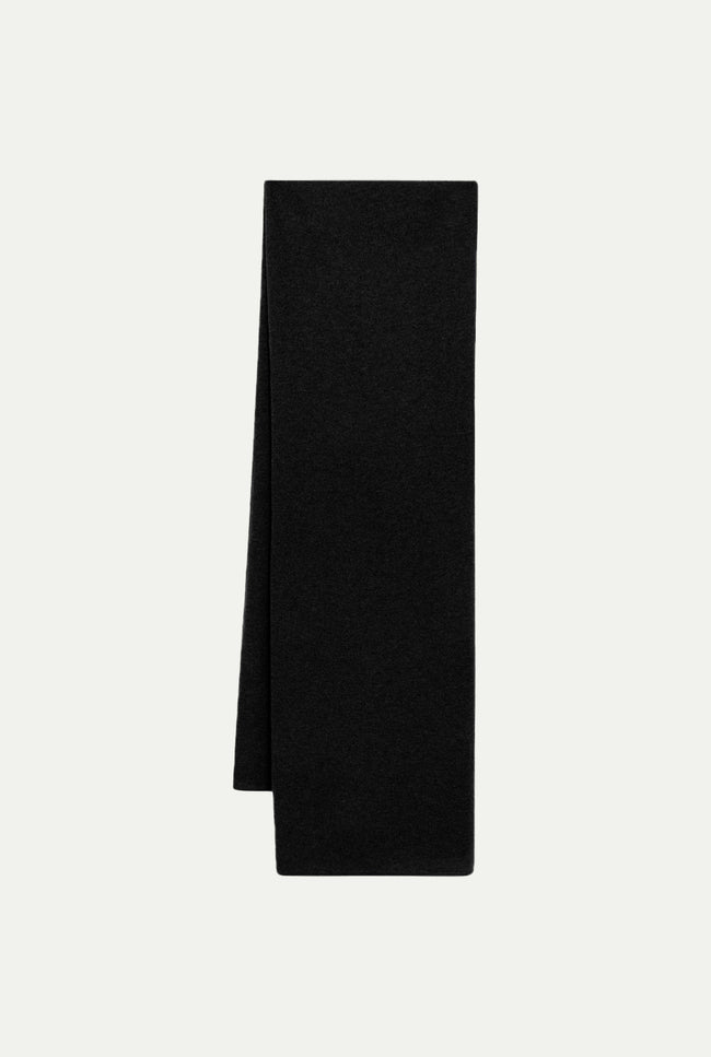 Le Kasha MERIBEL Cashmere Unisex Scarf Black