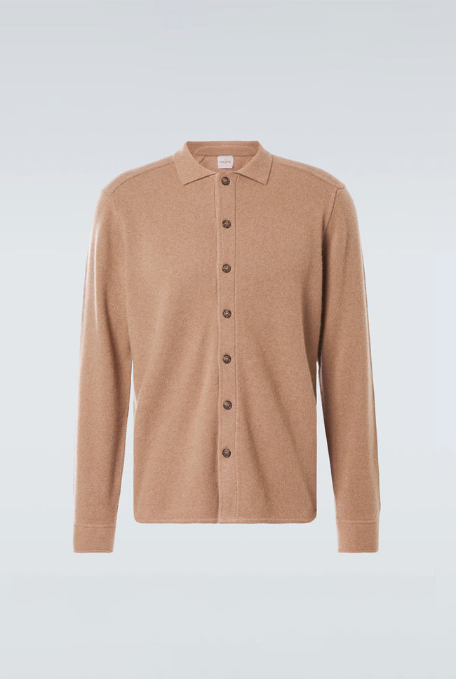 Le Kasha MINSK Cashmere Shirt Light Brown