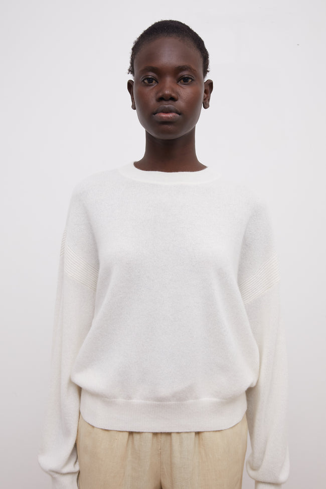 Le Kasha MODENAB Cashmere Sweater White