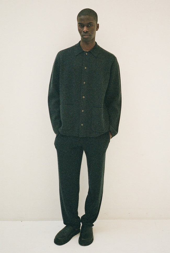 le kasha MOGOD cashmere jacket Olive