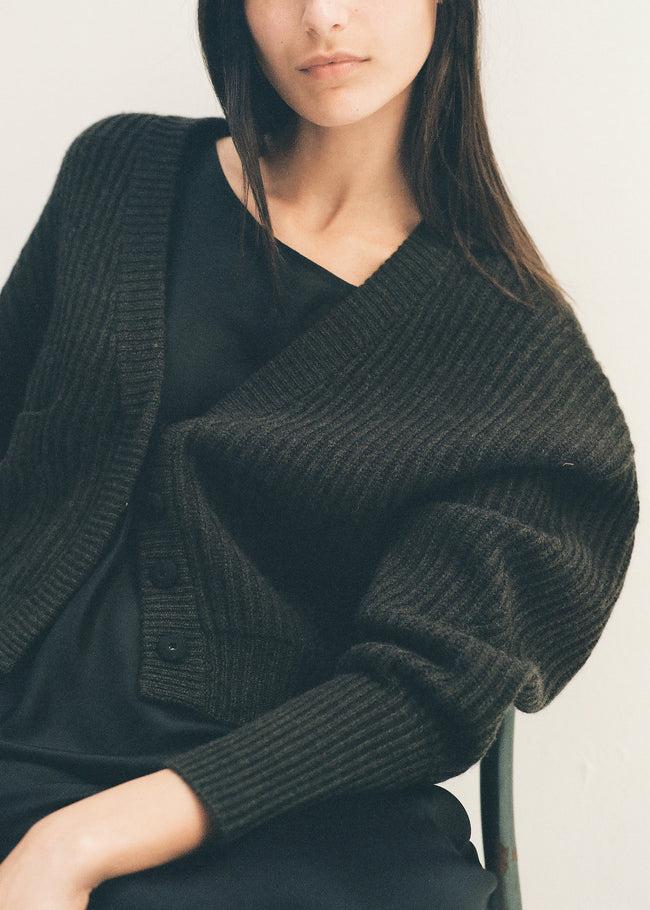 Le Kasha MONACO Cashmere Cardigan Black