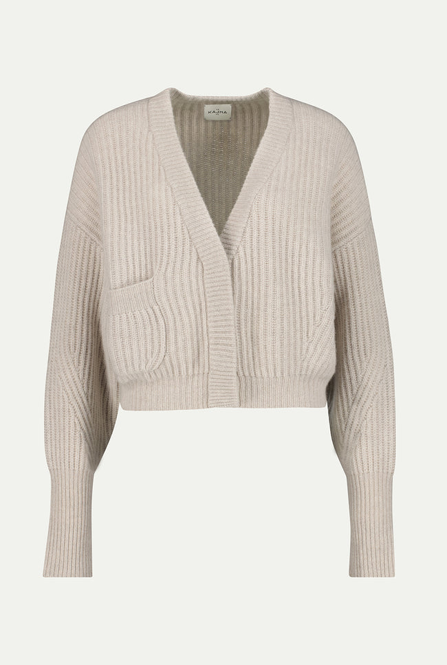 le kasha MONACO cashmere cardigan Black