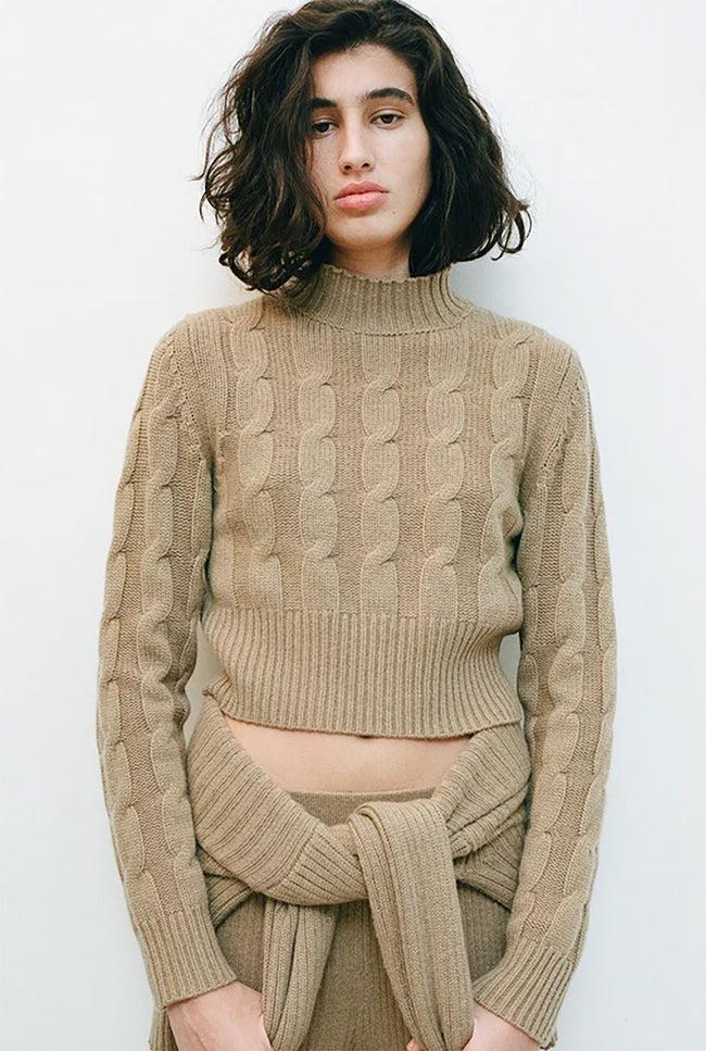 le kasha MURANO cashmere sweater Light beige