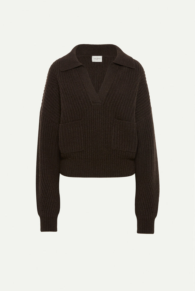 le kasha ORLEANS cashmere sweater White