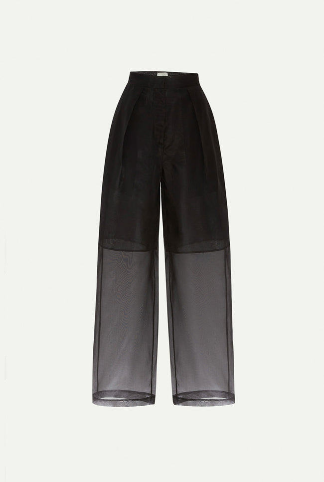 Le Kasha OSTIE Organza Pants Black