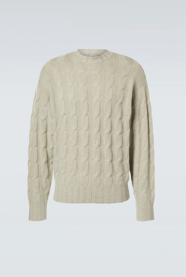 le kasha PANAMA cashmere sweater Chocolat