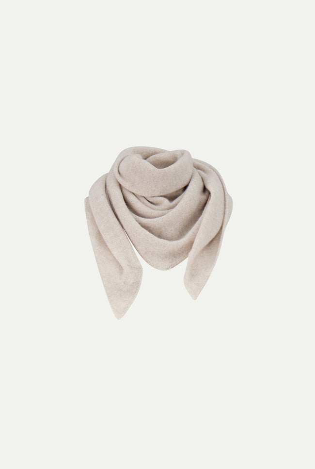 le kasha SAVOIE cashmere scarf Charcoal