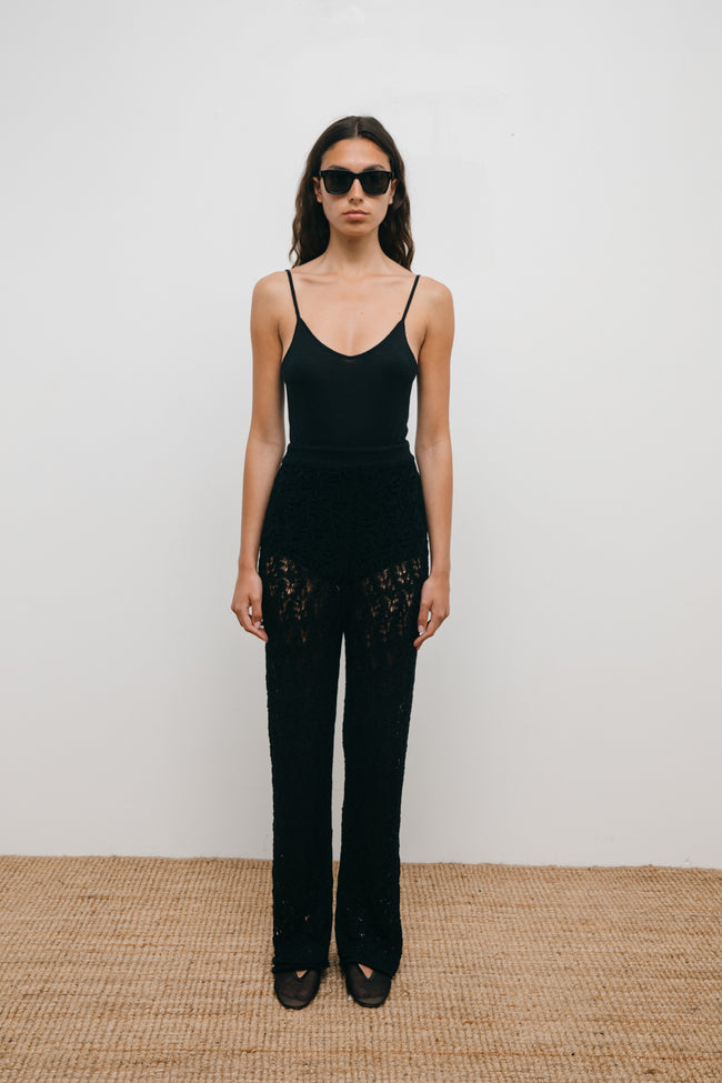 Le Kasha SCHANF Tank Top BLACK