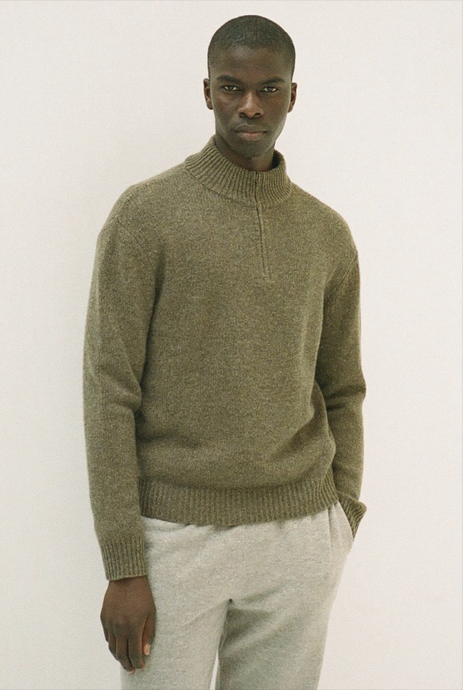 le kasha SEJONG cashmere sweater Light brown