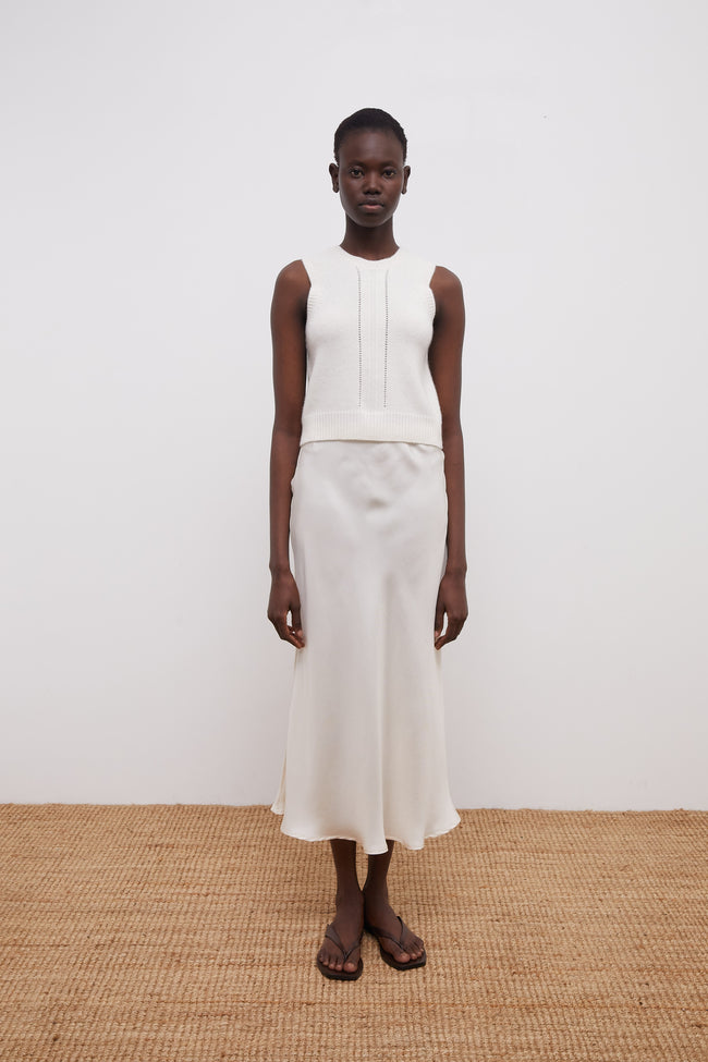 Le Kasha SIERRE Cashmere Top Charcoal