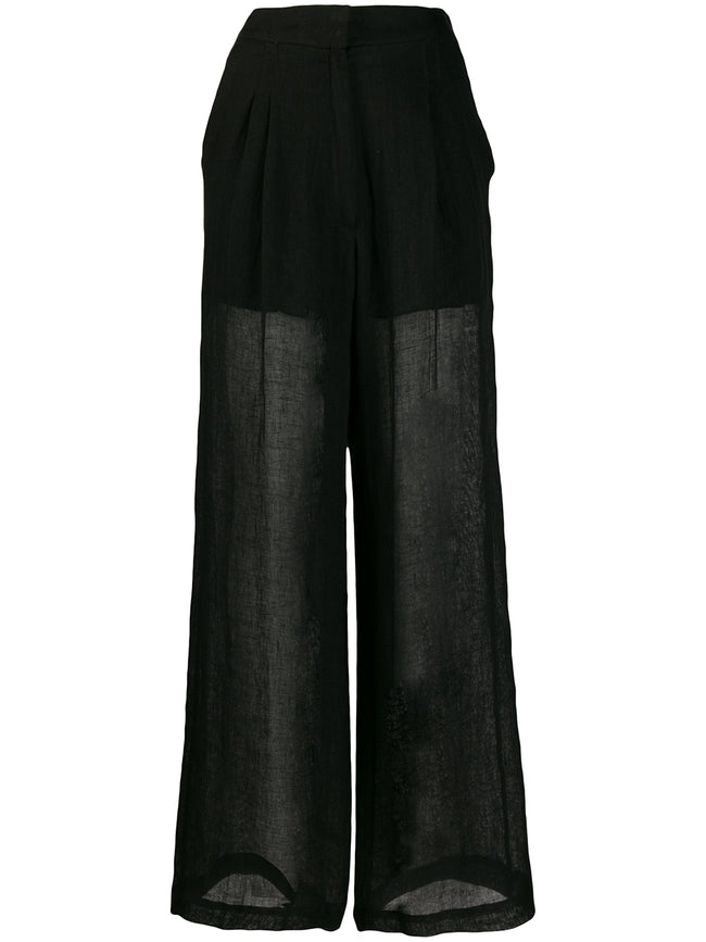 Le Kasha SOHAG Linen Pants Black