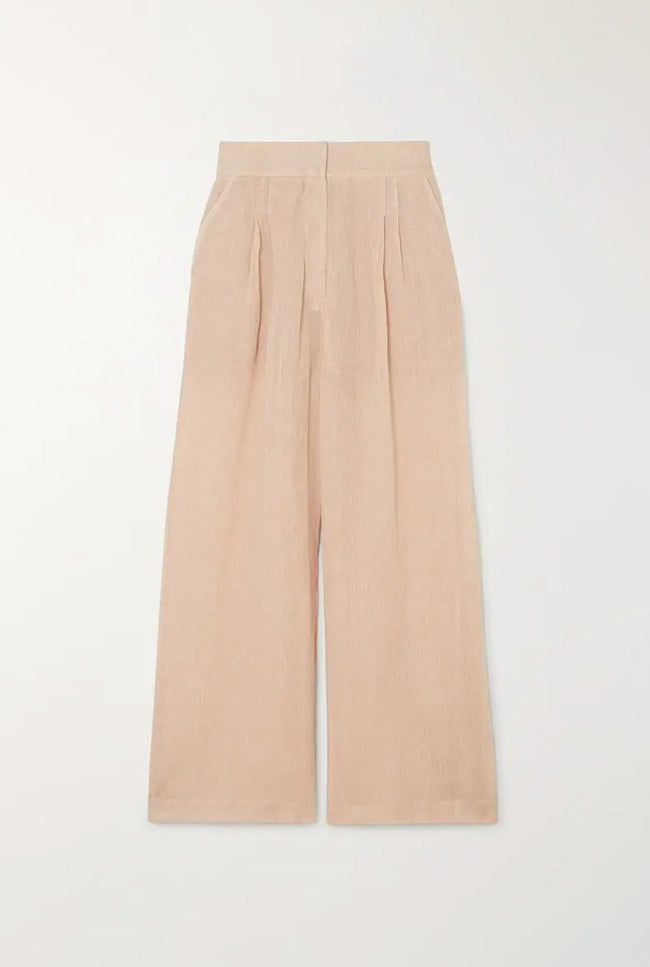 le kasha SOHAG linen pants Black