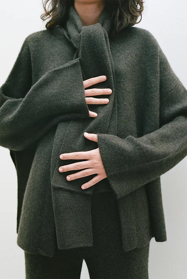 le kasha SPAIN cashmere cardigan Light beige