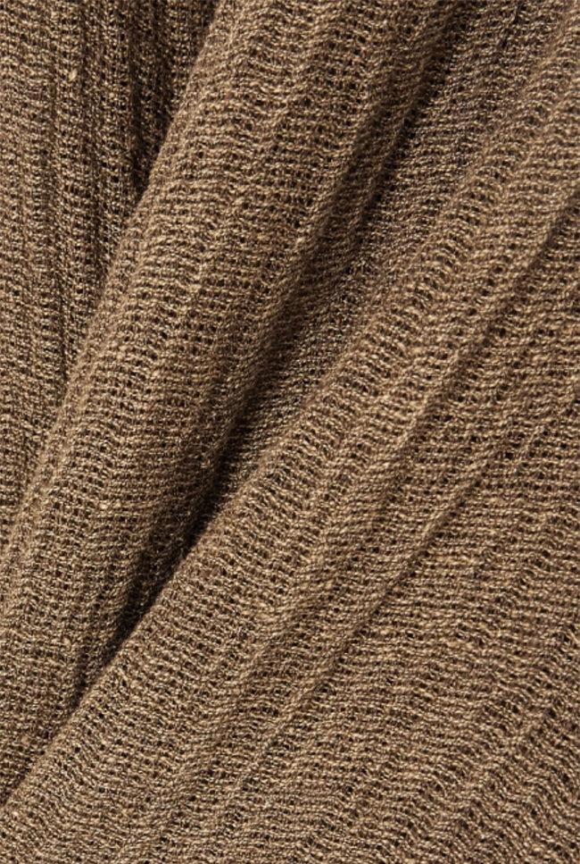 Le Kasha SPETSES Linen Skirt Black