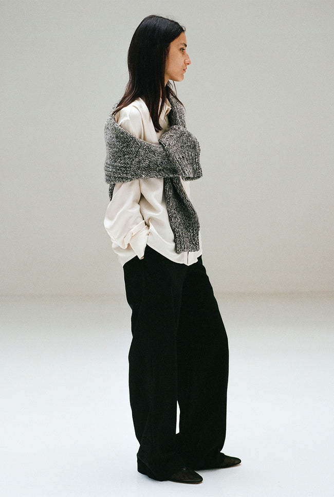 Le Kasha SUMBAL Cashmere Pants Black