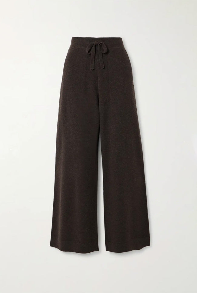 le kasha SURIA cashmere pants Black