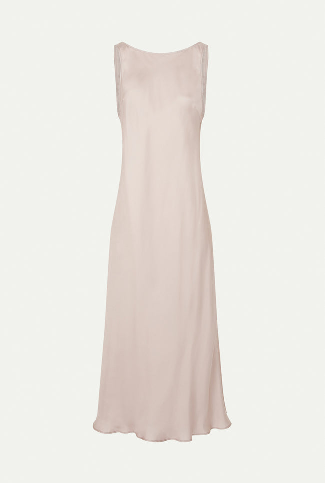 le kasha TABUNY silk dress Black