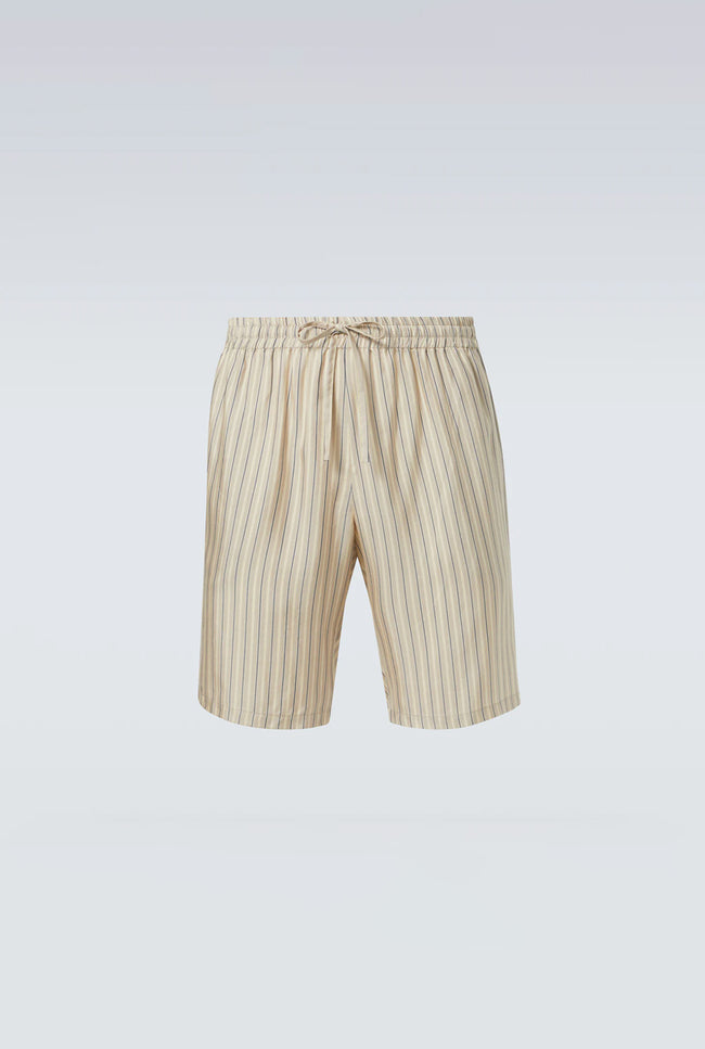Le Kasha TELMEN Silk Short Yellow Stripes