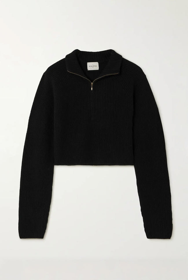 Le Kasha TIBOLI Cashmere Sweater Black