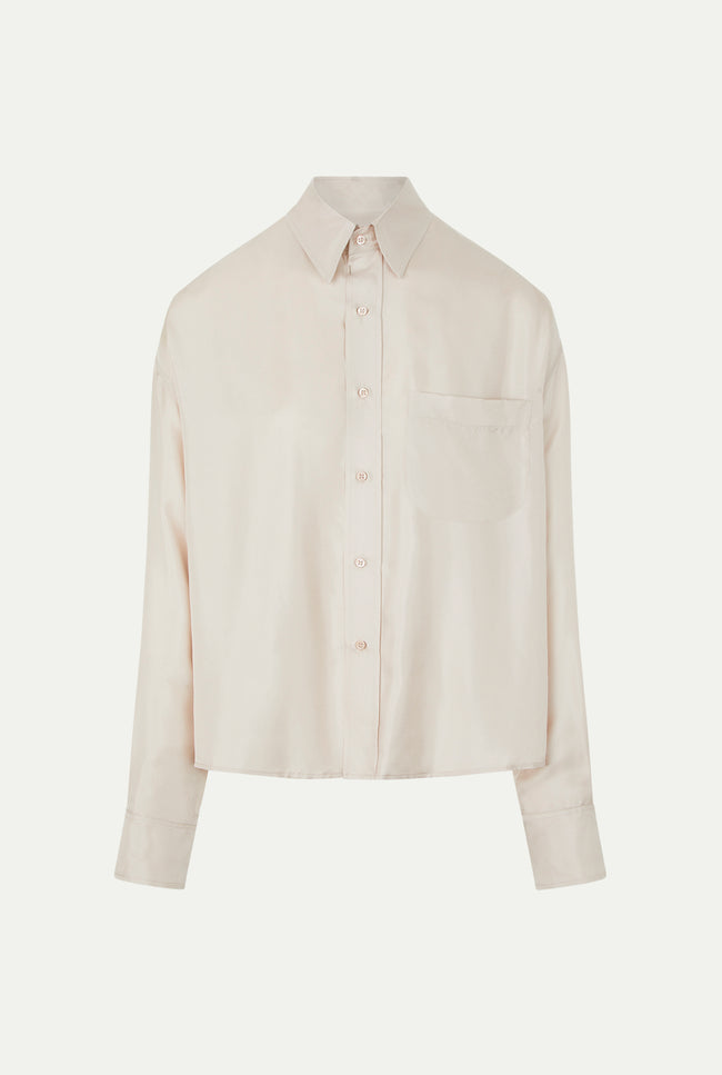 le kasha TILMI silk shirt White