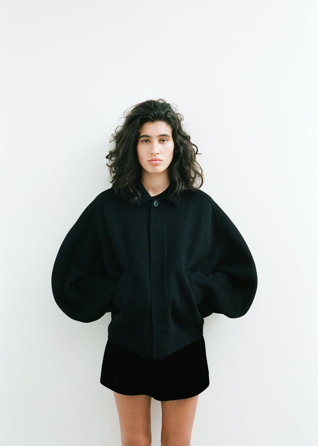 Le Kasha TOKYO Doubleface Cashmere Jacket Black