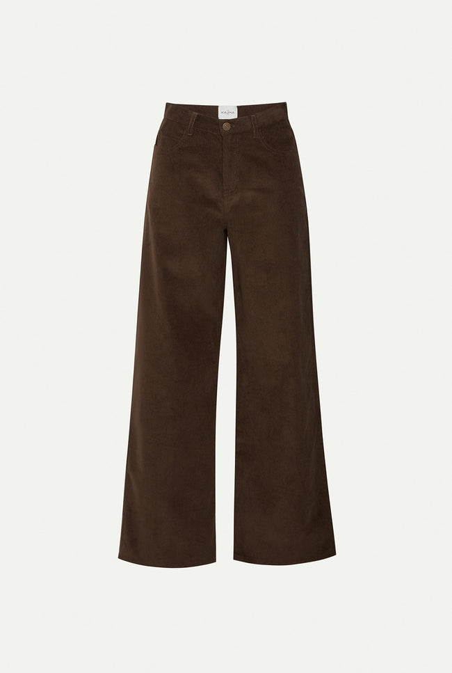le kasha VICENCE corduroy pants Camel