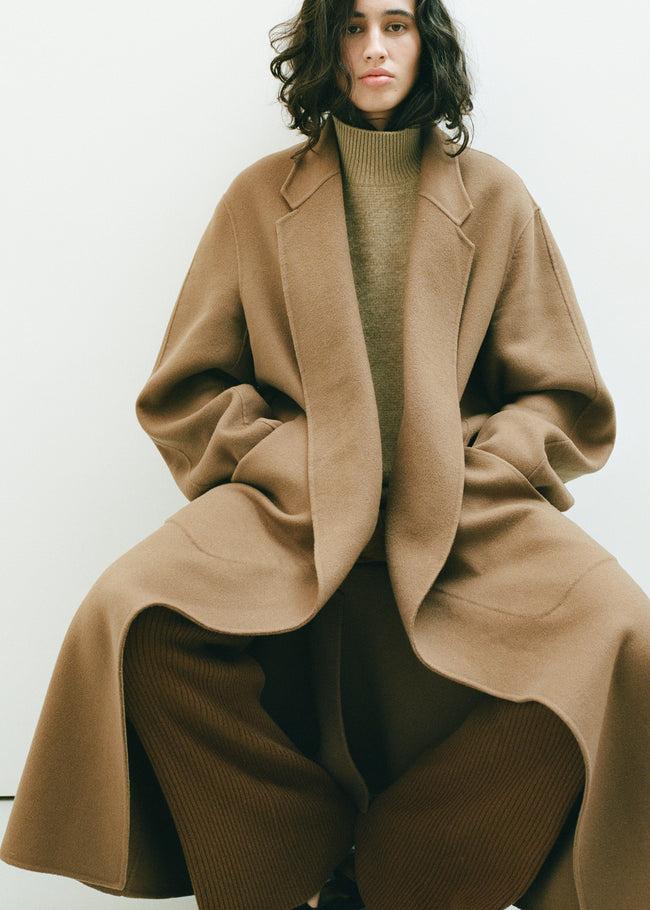 Le Kasha NANTES Brushed Cashmere Sweater Light Beige