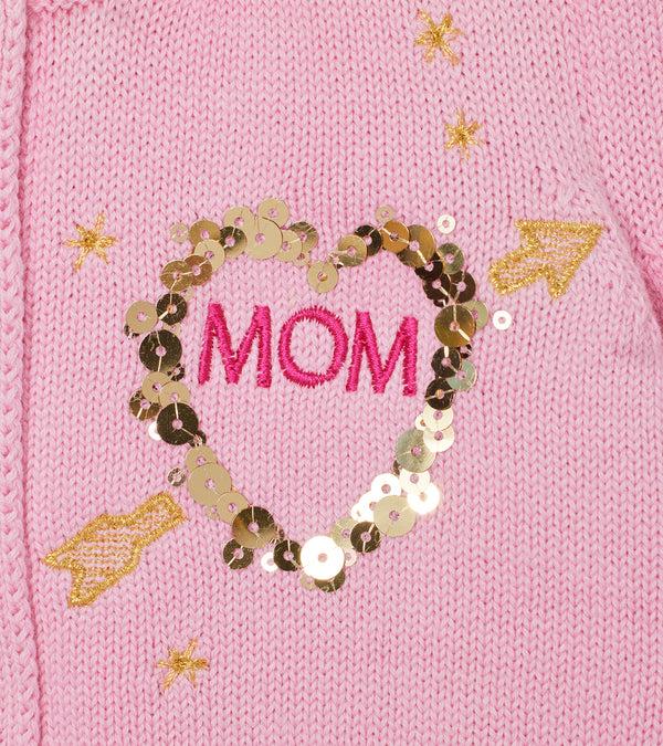 Le Lion Kids Cotton Puff Sleeve Laursie Cardigan Baby