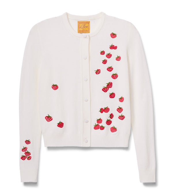 le lion Alice Cardigan Cerise