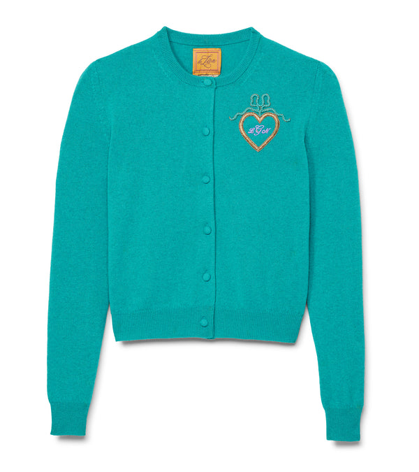 Le Lion Beverly Cardigan Coral Sand