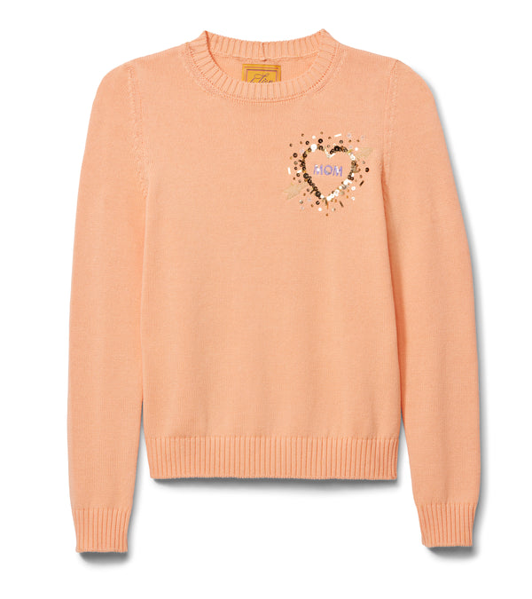 Le Lion Cotton Petite Crew Navy
