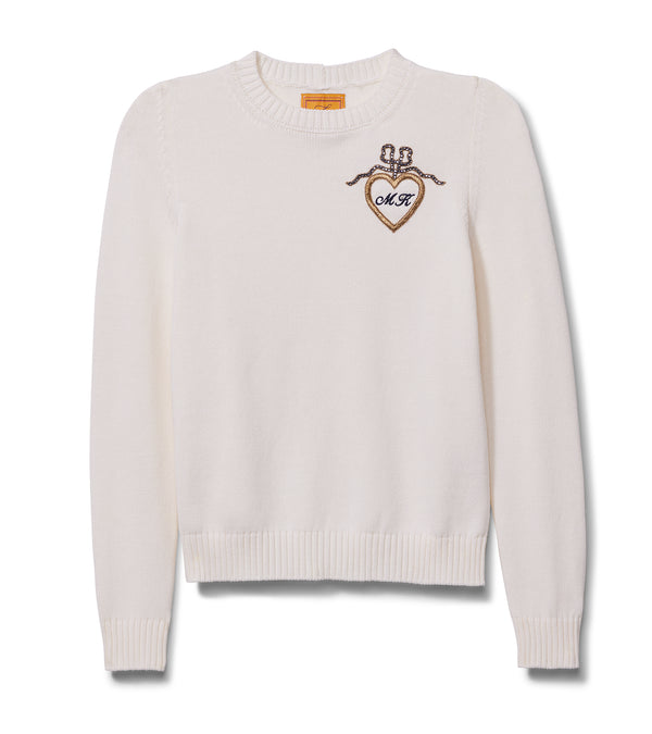 le lion Cotton Petite Crew Navy