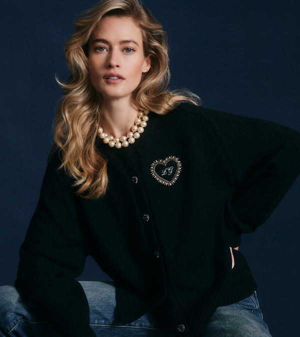 le Lion Katie Slouchy Cardigan Granola